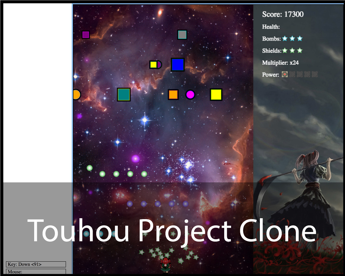 Python Clone of the Touhou Project